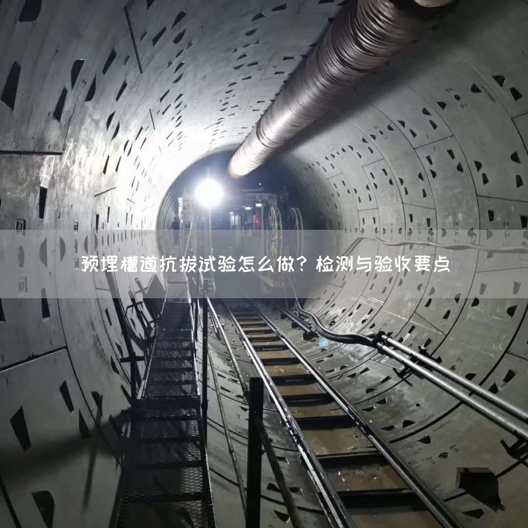 预埋槽道抗拔试验怎么做?检测与验收要点(图1) 预埋槽道抗拔试验怎么做?检测与验收要点(图1)